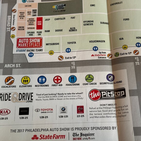 The Philadelphia Auto Show 2017 Program Book, Souvenir Catalog, 2017 - Picture 16 of 16